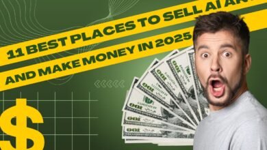 11 Best Place to Sell AI Art and Make Money in 2025