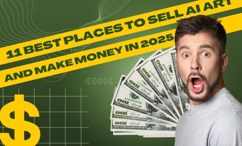 11 Best Place to Sell AI Art and Make Money in 2025