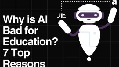 Why is AI bad for education